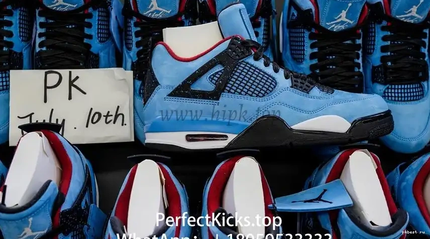 RETAIL Jordan Jack Retro TO READY SHIP Cactus MATERIALS 4 Travis PK5.0 Scott 0607